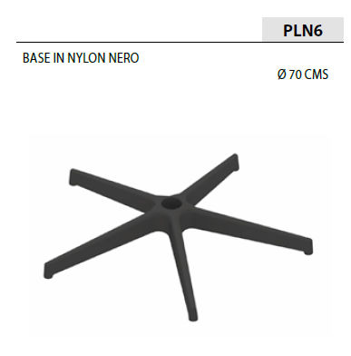 Base Nera Ø70