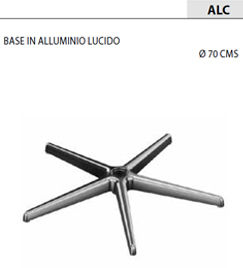 Alluminio Lucido Ø70 [+€41,00]